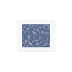 Seahorse Ocean Nautical Coastal Serenity Blue  Art Print Gallery Image 1