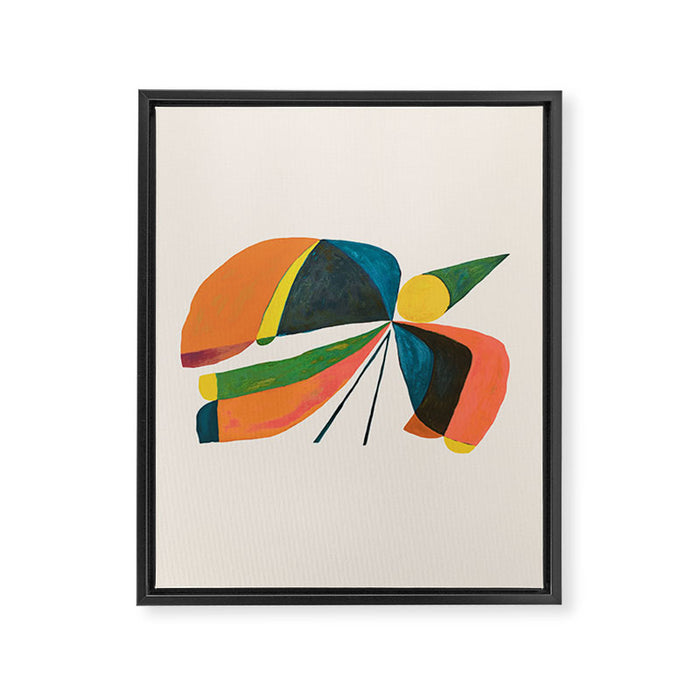 A bird Framed Canvas Print Gallery Image 1