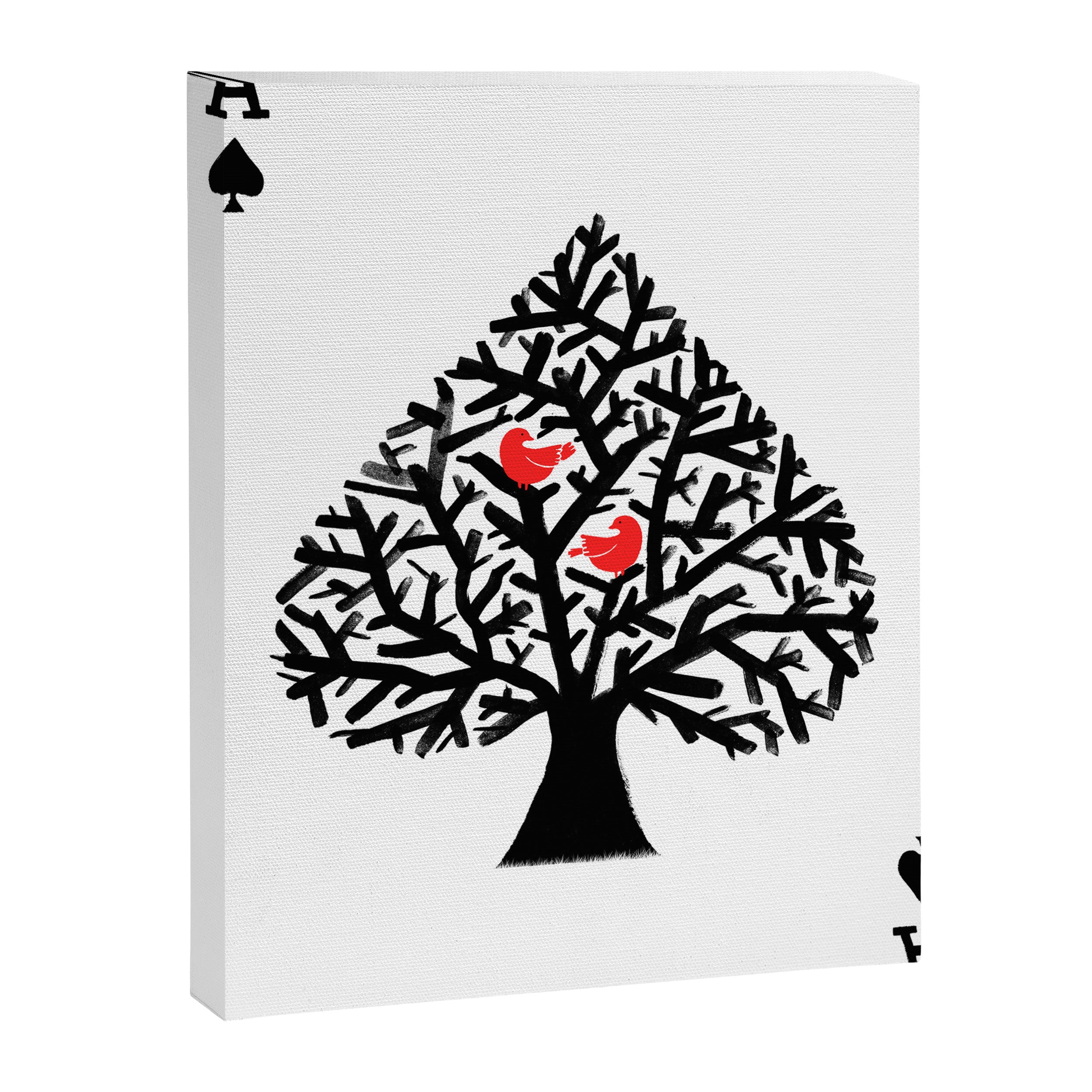 Ace of spade Canvas Print Gallery Image 6