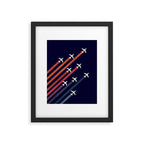 Aerial acrobat Framed Art Print Gallery Image 5