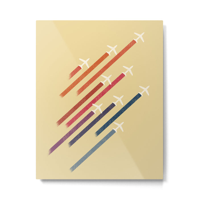 Aerial display (ver.2) Metal Print Gallery Image 1