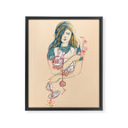 Alice Framed Canvas Print Gallery Image 6
