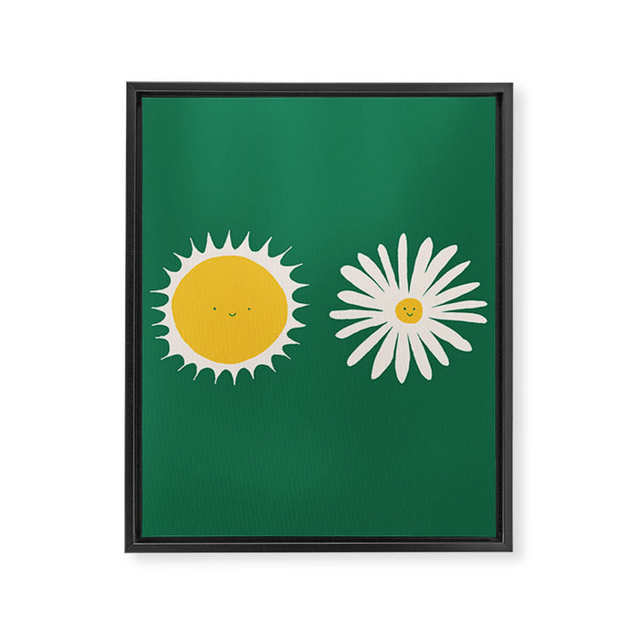 All brightness, big and small Framed Canvas Print Gallery Image 1