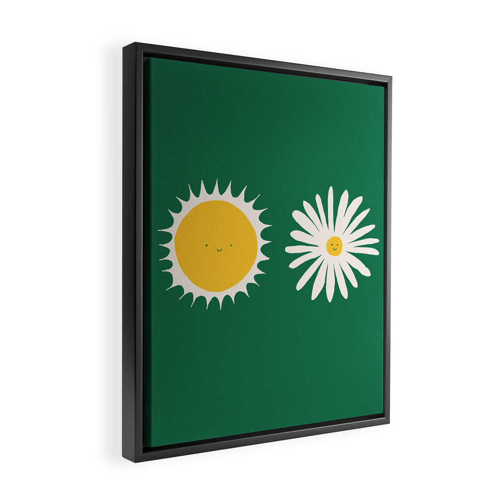 All brightness, big and small Framed Canvas Print Gallery Image 2