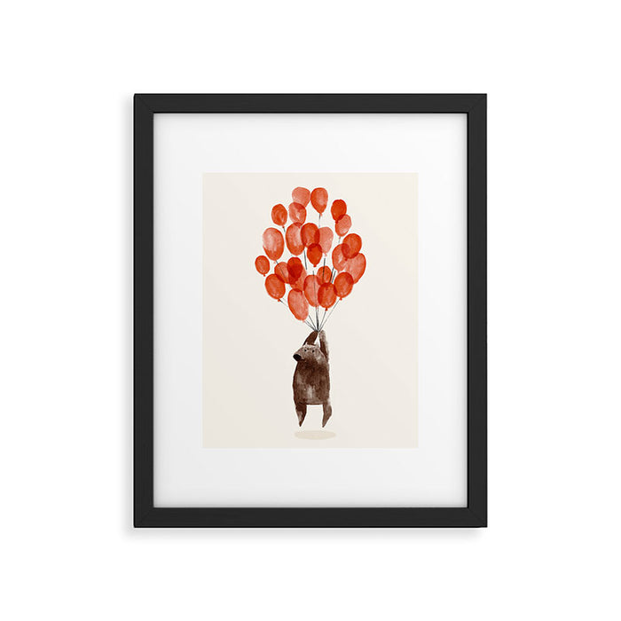 Almost take off Framed Art Print Gallery Image 1