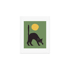Angry Cat Art Print Gallery Image 1