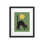 Angry Cat Framed Art Print Gallery Image 5