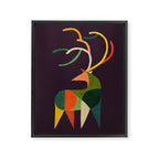 Antler Framed Canvas Print Gallery Image 6