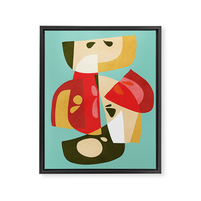 Apple Slices Framed Canvas Print Gallery Image 6