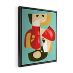 Apple Slices Framed Canvas Print Gallery Image 2