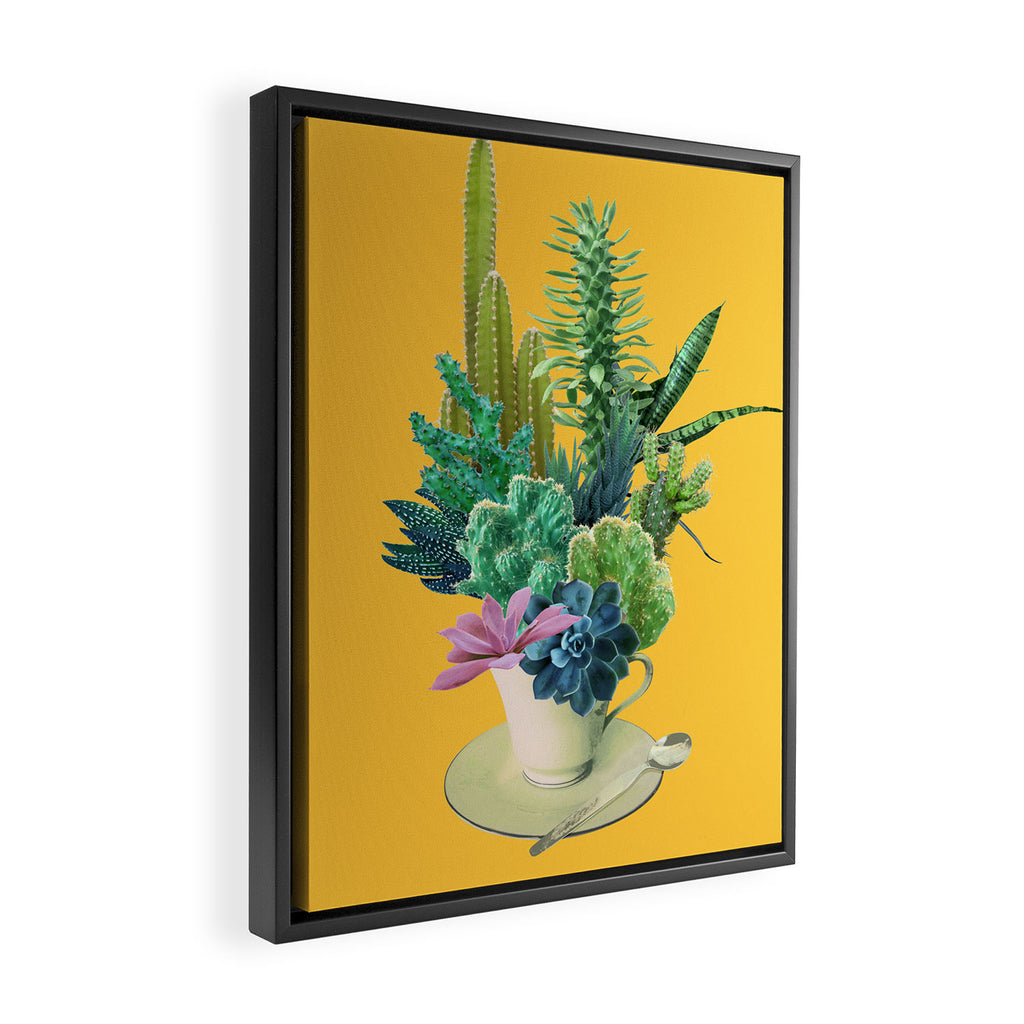 Arid garden Framed Canvas Print Gallery Image 2