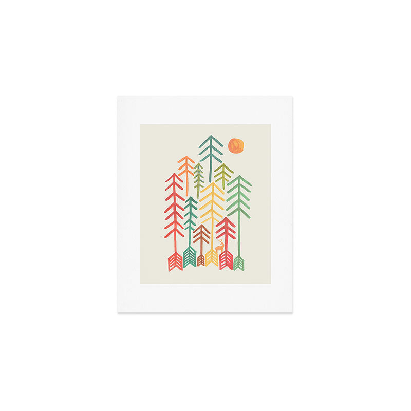 Arrow forest Art Print Gallery Image 1