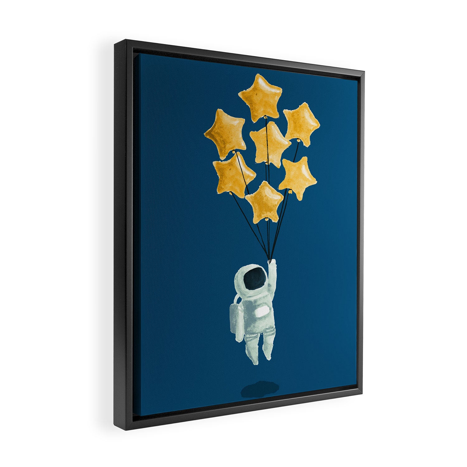 Astronaut's dream Framed Canvas Print Gallery Image 2