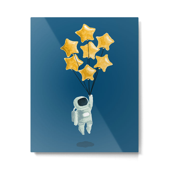Astronaut's dream Metal Print Gallery Image 1