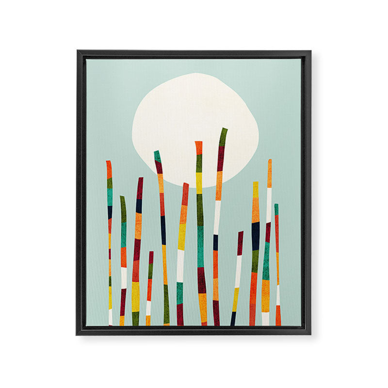 Bamboo Forest Framed Canvas Print Gallery Image 6