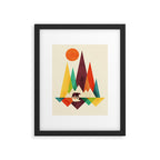 Bear In Whimsical Wild Framed Art Print Gallery Image 5