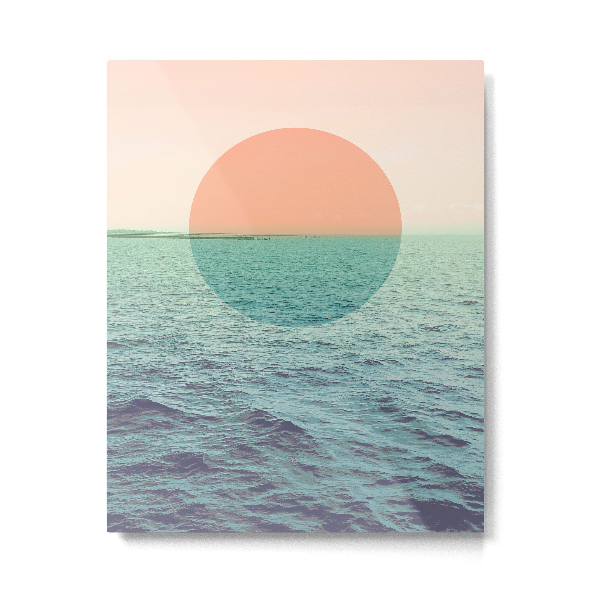 Because the ocean Metal Print Gallery Image 4