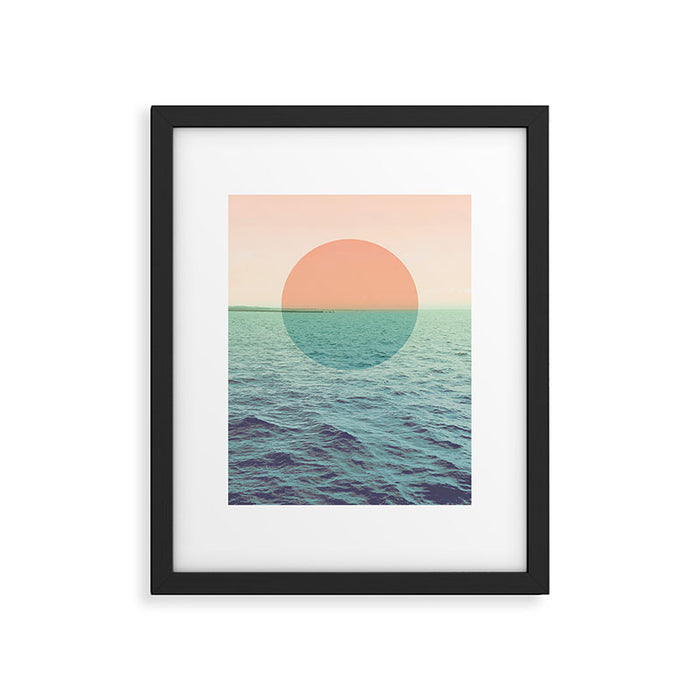 Because the ocean Framed Art Print Gallery Image 1