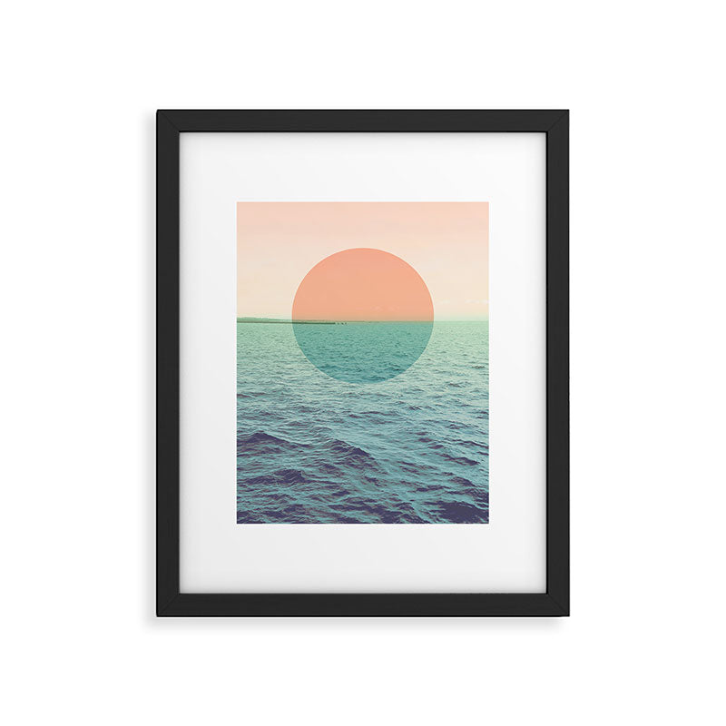 Because the ocean Framed Art Print Gallery Image 5