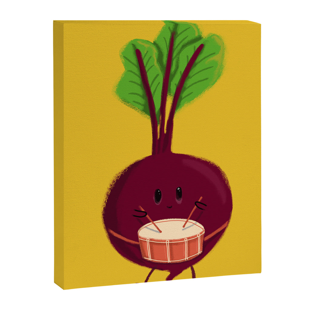 Beet's drum beat Canvas Print Gallery Image 6