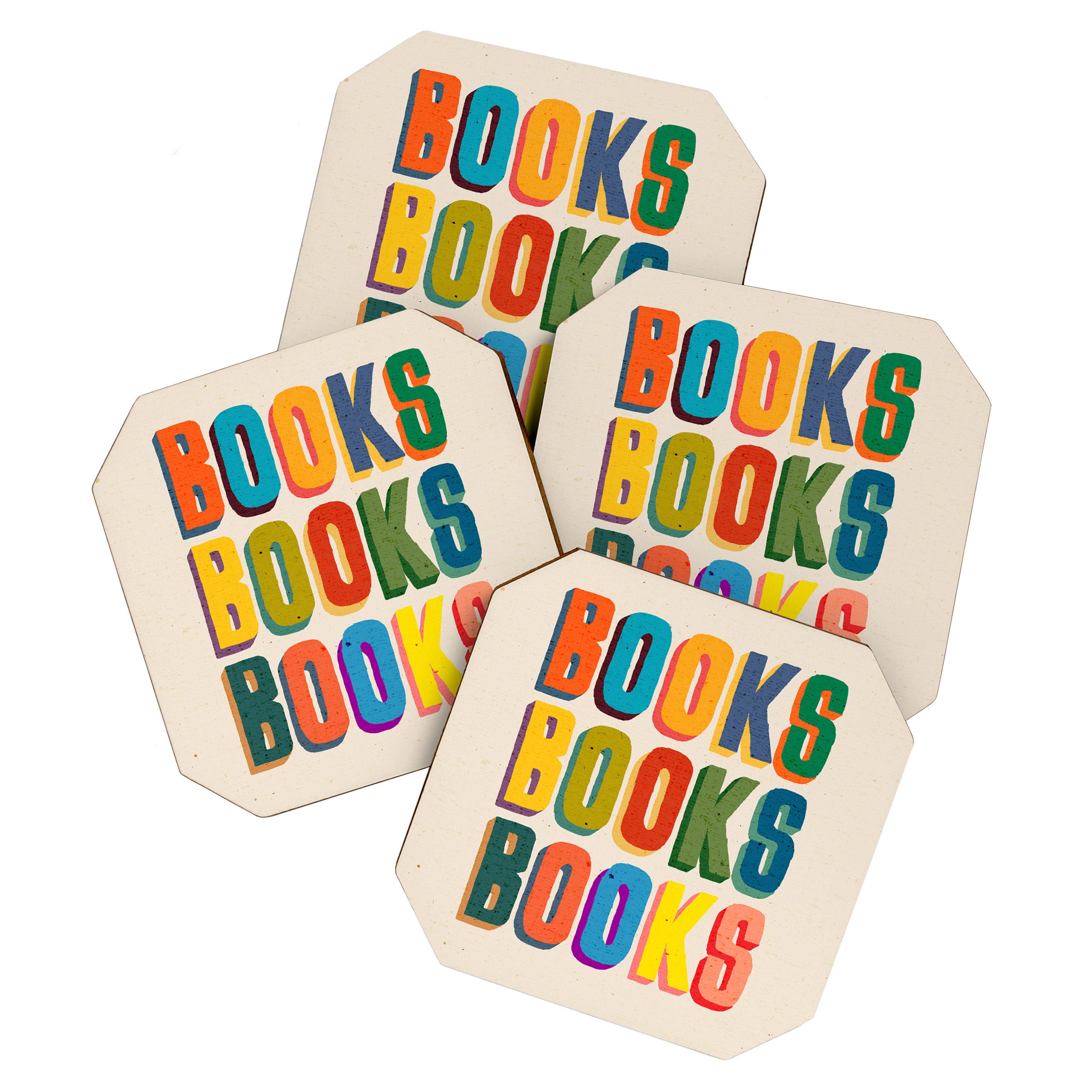 Books books books Coaster Gallery Image 1