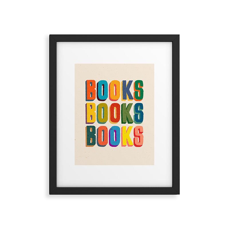 Books books books Framed Art Print Gallery Image 5
