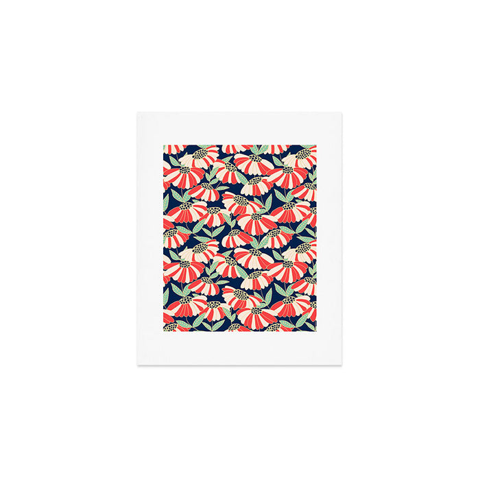Botany pattern Art Print Gallery Image 1