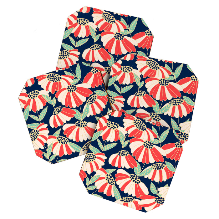 Botany pattern Coaster Gallery Image 1