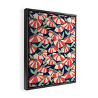 Botany pattern Framed Canvas Print Gallery Image 2