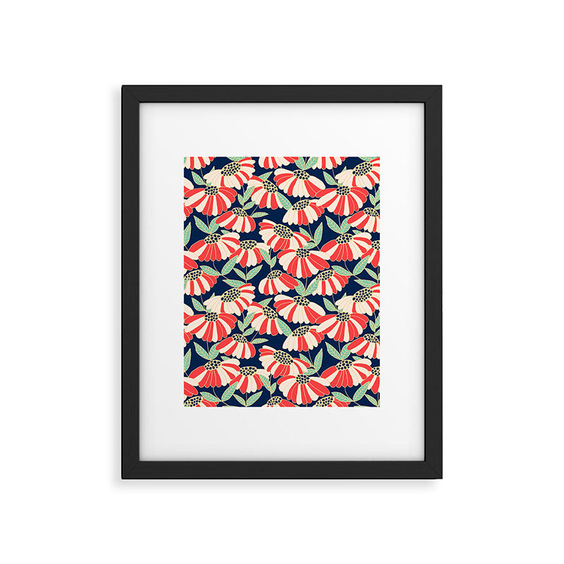Botany pattern Framed Art Print Gallery Image 6