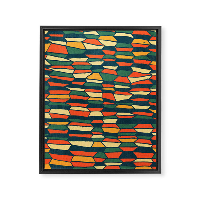 Brick Framed Canvas Print Gallery Image 1