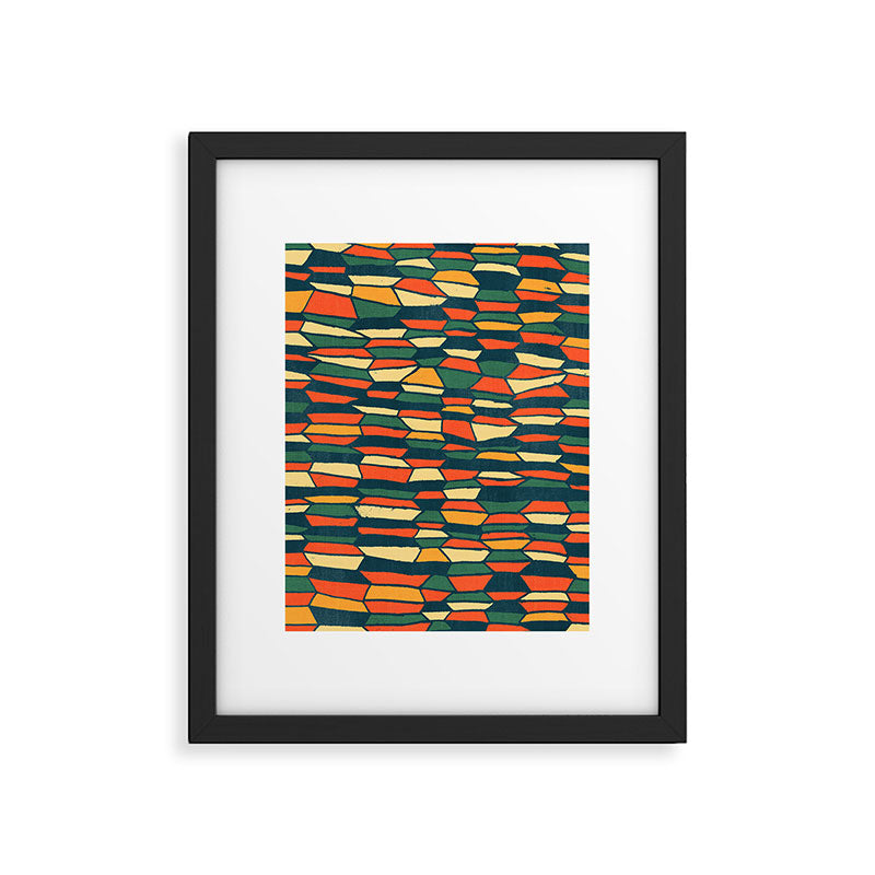 Brick Framed Art Print Gallery Image 5
