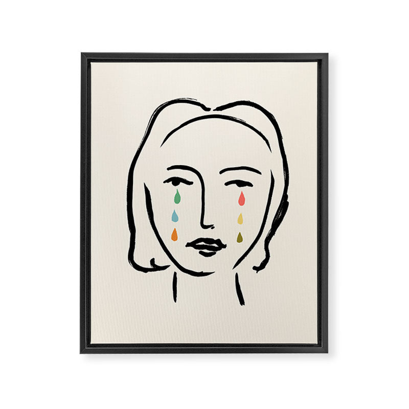 Bright eyes Framed Canvas Print Gallery Image 6