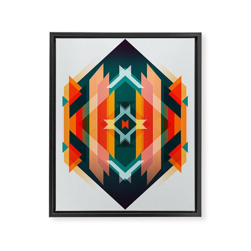 Broken Diamond - Incalescence Framed Canvas Print Gallery Image 6