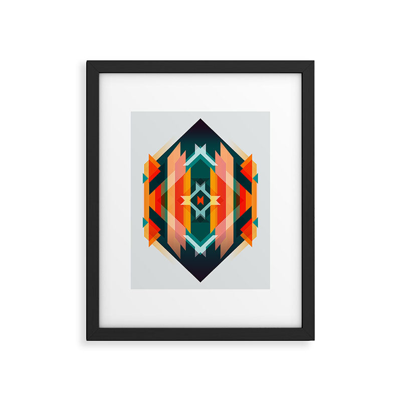 Broken Diamond - Incalescence Framed Art Print Gallery Image 5
