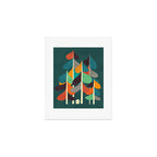 Cabin in the woods Art Print Gallery Image 1