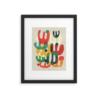 Cactus Framed Art Print Gallery Image 5