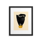 Cat in a box Framed Art Print Gallery Image 5