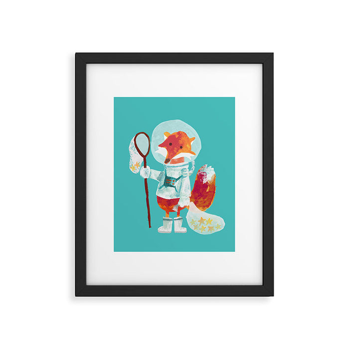 Catch the falling stars Framed Art Print Gallery Image 1