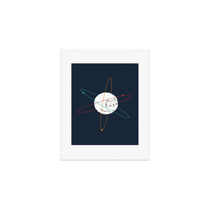 Cat-ion Art Print Gallery Image 1