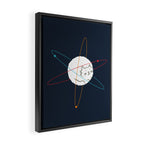 Cat-ion Framed Canvas Print Gallery Image 2