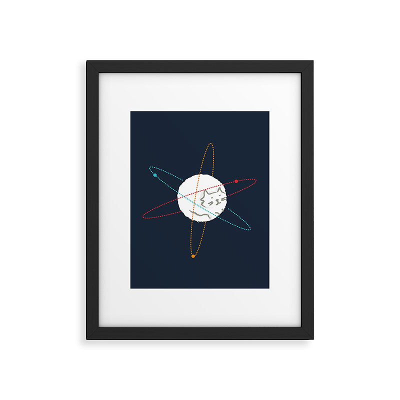 Cat-ion Framed Art Print Gallery Image 6