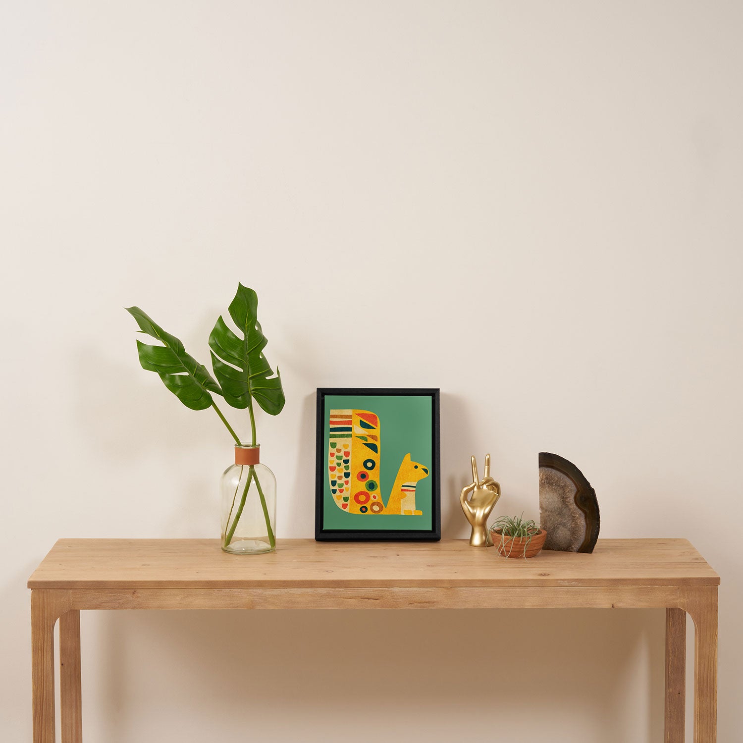 Century Squirrel Framed Canvas Print Gallery Image 4