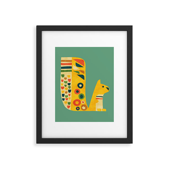 Century Squirrel Framed Art Print Gallery Image 1