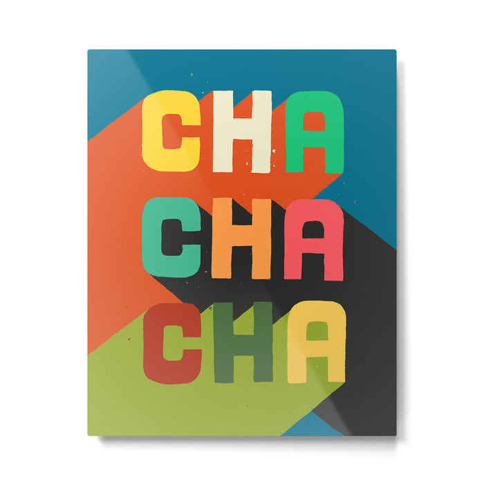 Cha cha cha Metal Print Gallery Image 1