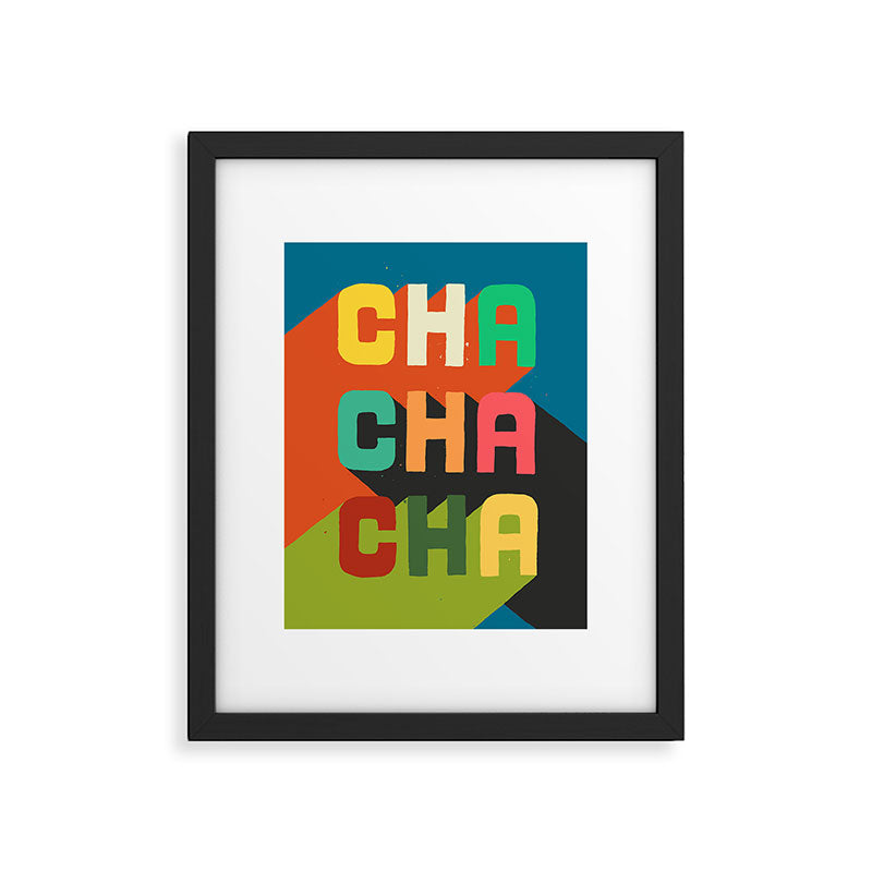 Cha cha cha Framed Art Print Gallery Image 5