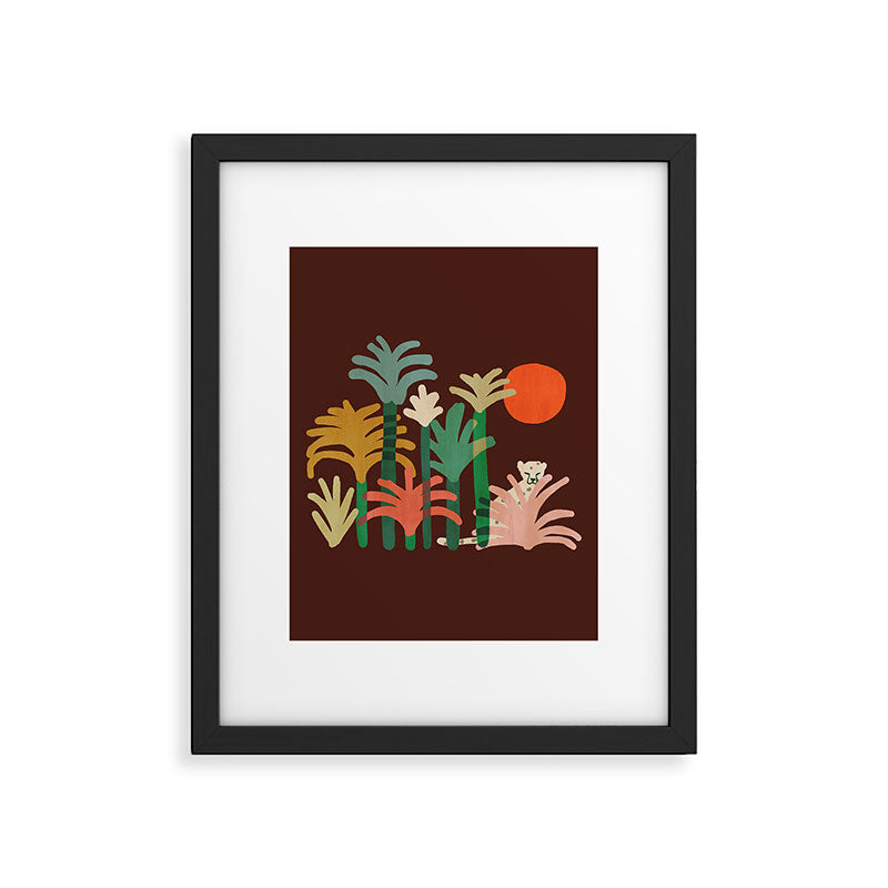 Cheetah Framed Art Print Gallery Image 5