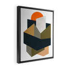 City walls Framed Canvas Print Gallery Image 2