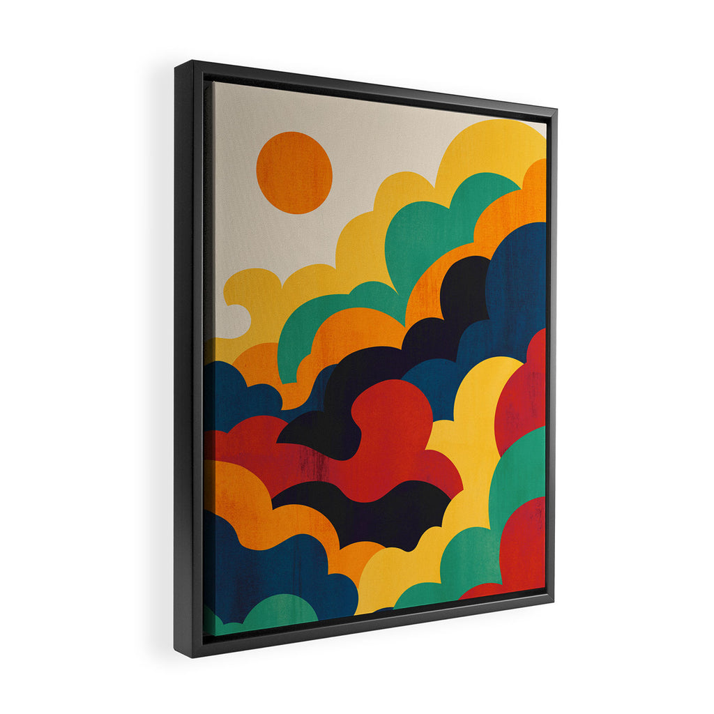 Cloud nine Framed Canvas Print Gallery Image 2
