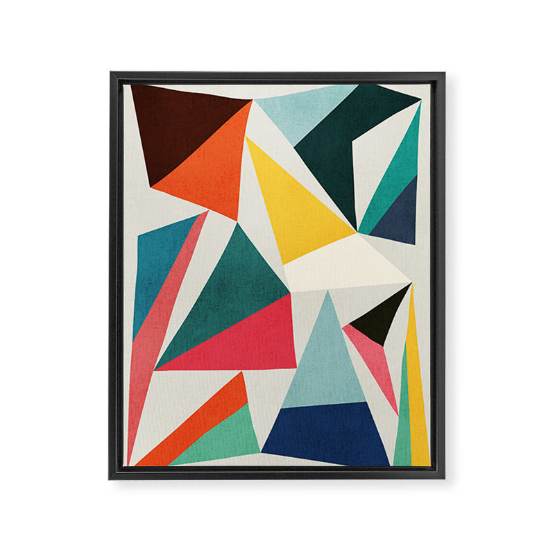 Collection of pointy summit Framed Canvas Print Gallery Image 6